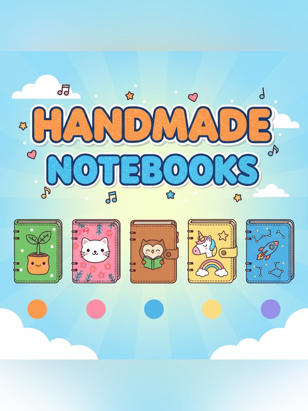 Handmade Notebook Pick one